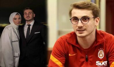 Milli futbolcu Kerem Aktürkoğlu evlendi