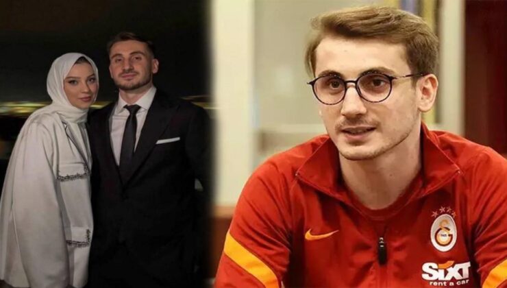 Milli futbolcu Kerem Aktürkoğlu evlendi