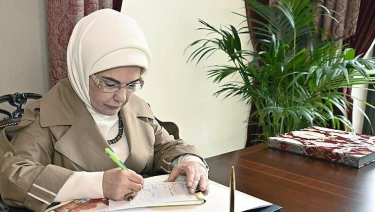 Emine Erdoğan kurbanını Türk Kızılay’a bağışladı