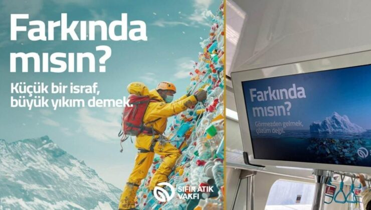 “Farkında mısın?” kampanyasıyla atıkların zararlarına dikkat çekiliyor