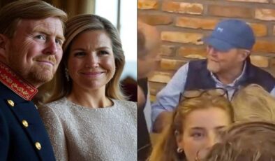 Hollanda Kralı Türk döneri için kuyruğa girdi! Kraliçe ve prenseslerle birlikte tebdil gezdi