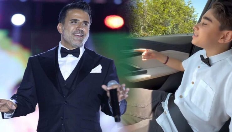 Sesini babasından almış! Emrah’ın oğlu Elyesa’dan hayran bırakan performans