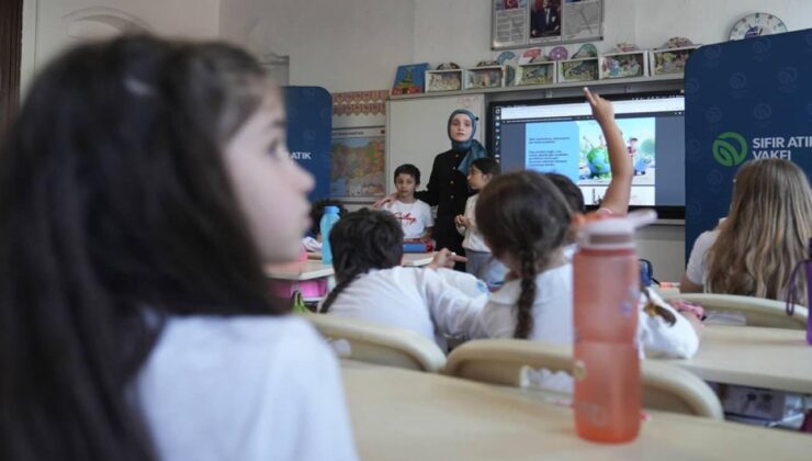 Sıfır Atık Vakfı’ndan okullarda farkındalık eğitimi