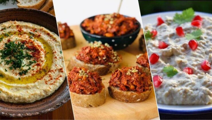 Tahinle yapılan 3 efsane meze! Birbirinden lezzetli tariflerle sofralarına renk gelsin