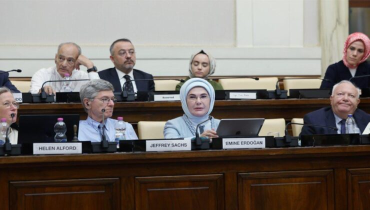 Emine Erdoğan Vatikan’da ‘Dünya 5’ten büyüktür’ mesajı verdi