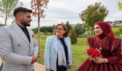 Gaziantep Belediyesi’nden evli çiftlere unutulmaz bir hediye