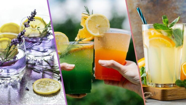 Klasik limonatadan sıkılanlara özel: 4 eşsiz limonata tarifi