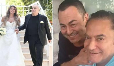 6’ncı kez evlenen Mehmet Ali Erbil nikah şahidi olarak yazdığı Serdar Ortaç’a ateş püskürdü!