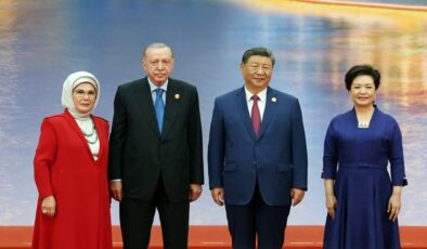 Cumhurbaşkanı Erdoğan ve eşi Emine Erdoğan, Çin’de liderlerle yemekte buluştu