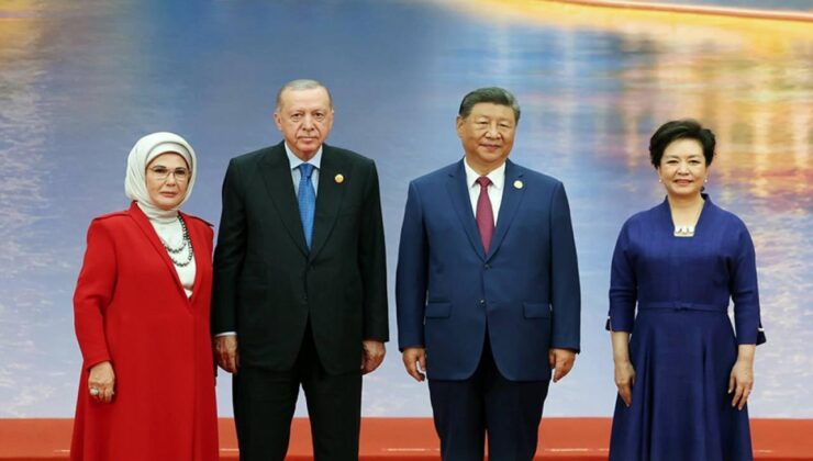 Cumhurbaşkanı Erdoğan ve eşi Emine Erdoğan, Çin’de liderlerle yemekte buluştu