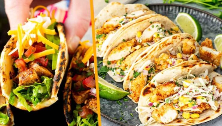 Evinizde Meksika rüzgarları estirin! En kolay tavuklu taco tarifi