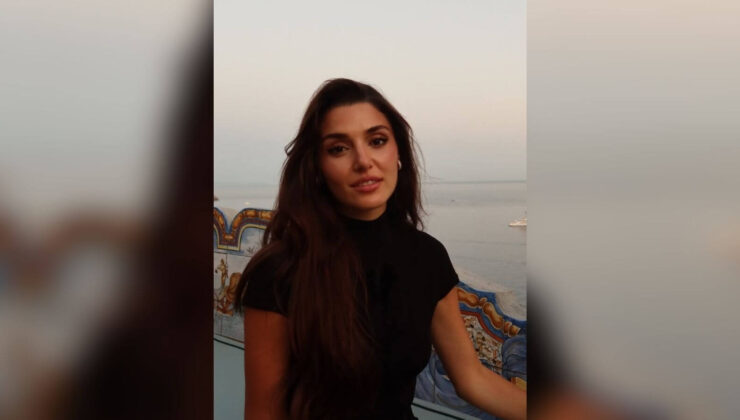 Hande Erçel Bodrum’da Aile Saadeti Temalı Tatil Yaptı