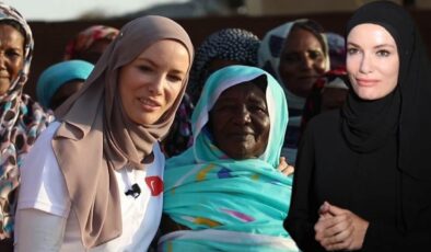 İki kez bombalanmasına rağmen yılmadı! Gamze Özçelik’ten Gazze’ye büyük destek