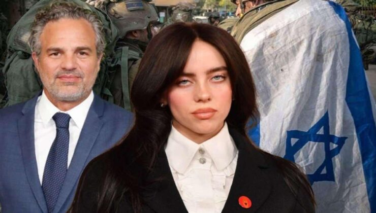 İsrail ordusundan Mark Ruffalo ve Billie Eilish’e tehdit: Füzelere adlarını yazdılar!