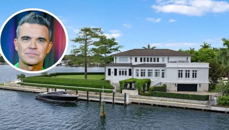 Robbie Williams’ın 30 milyon sterlin değerindeki süper lüks malikanesi göz kamaştırdı!