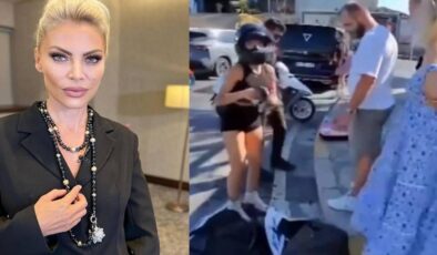Seray Sever motosikletle çarpıştı! Kaza sonrası yaşananlar kameralara yansıdı