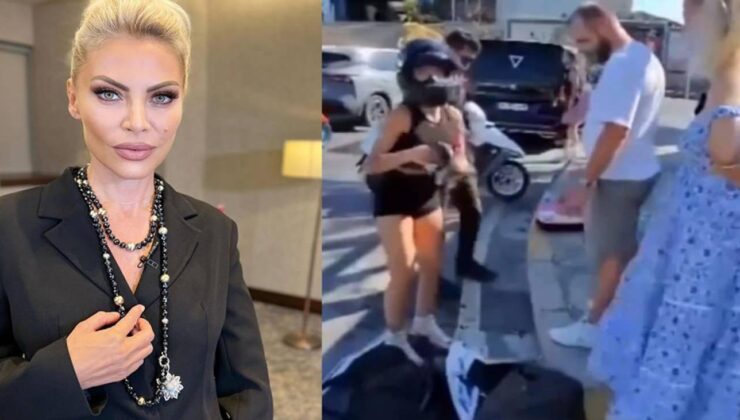 Seray Sever motosikletle çarpıştı! Kaza sonrası yaşananlar kameralara yansıdı