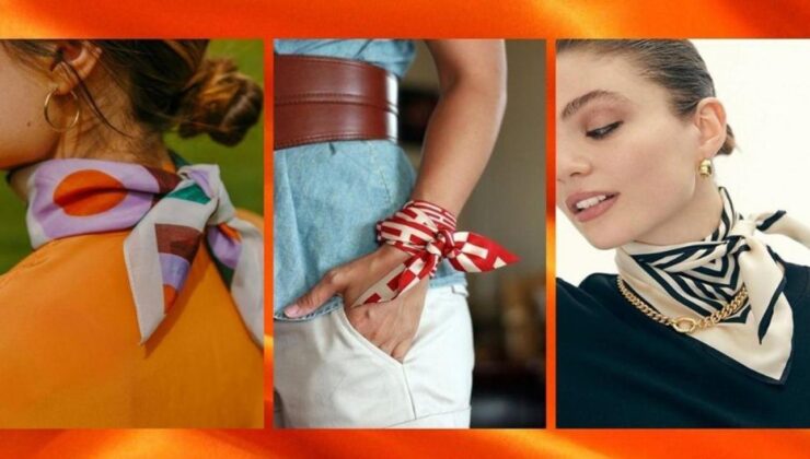 Yaz modasında çarpıcı etki: Fular kullanma sanatı!