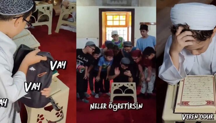 “Yerinde Dur” şarkısına camide İslami versiyon: Camide Kul!