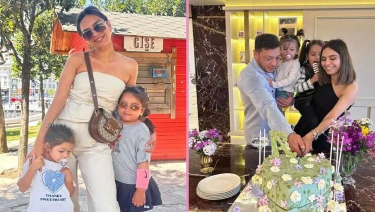 Amine Gülşe’den kızlarıyla aile paylaşımı: Görenler hayran kaldı
