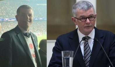 Beşiktaş taraftarı MI6 Başkanı Richard Moore’a esprili veda: 007’li forması olay oldu!