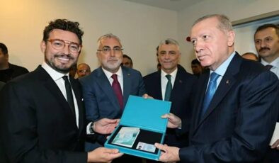 Danilo Zanna’ya Cumhurbaşkanı Erdoğan’dan Turkuaz Kart takdimi!