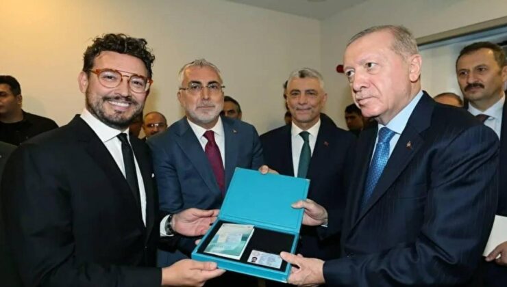 Danilo Zanna’ya Cumhurbaşkanı Erdoğan’dan Turkuaz Kart takdimi!