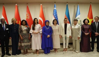 Emine Erdoğan BM’de kanserli çocuklar için düzenlenen etkinliğe katıldı