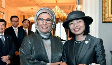 Emine Erdoğan, Japonya Altes Prensesi ile görüştü