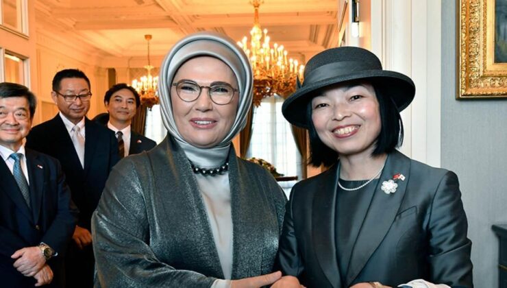 Emine Erdoğan, Japonya Altes Prensesi ile görüştü