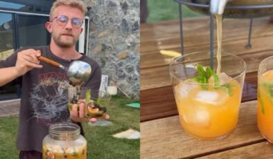 MasterChef Tahsin’den içinizi serinletecek şeftalili limonata tarifi!