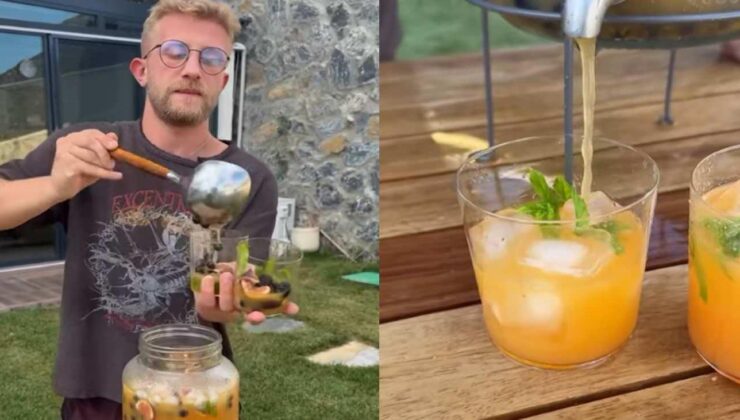 MasterChef Tahsin’den içinizi serinletecek şeftalili limonata tarifi!
