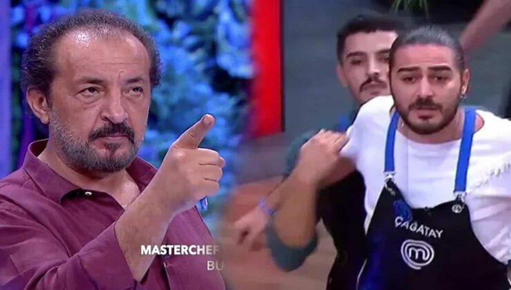 MasterChef’te şoke eden görüntüler! Yarışmacı Mehmet Şef’in üstüne yürüdü