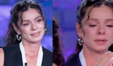 Özge Özpirinçci gözyaşlarına boğuldu!