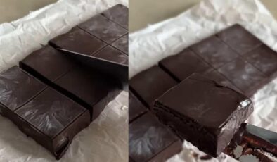 Tatlı krizlerine doğal çözüm: Şekersiz 3 malzemeli çikolata tarifi