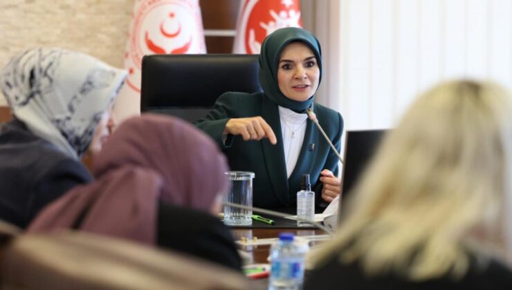 Bakan Mahinur Özdemir Göktaş, kadına yönelik şiddetle mücadelede STK’larla bir araya geldi!