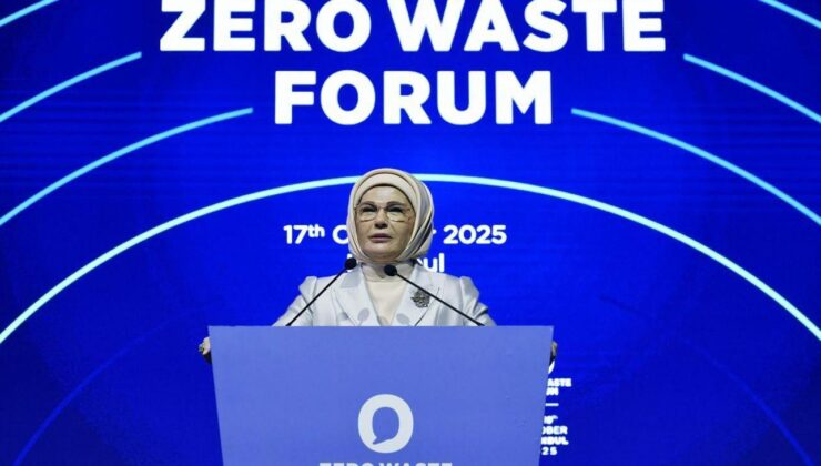 Emine Erdoğan Sıfır Atık Forumu’nda konuştu! ‘Sıfır atık yepyeni bir dönemin adıdır’