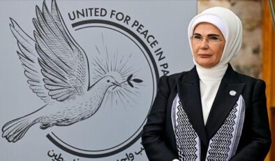 Emine Erdoğan, Ulusal ve Uluslararası programlarda Filistin’deki insanlık dramına dikkat çekti