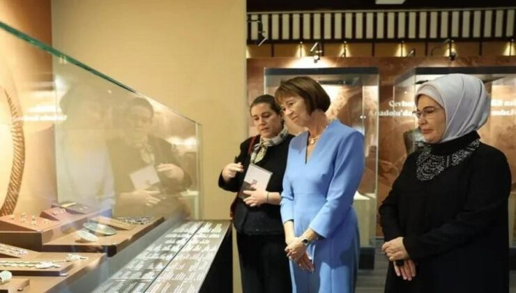 Emine Erdoğan’dan “Arkeolojinin Altın Çağı Sergisi”ne ilişkin paylaşım