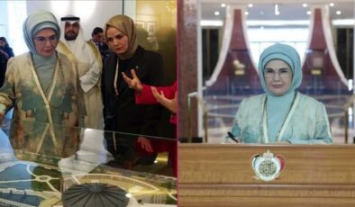 Emine Erdoğan’dan Kuveyt’te ziyaret ettiği Al-Salam Sarayı Müzesi’ne ilişkin paylaşım