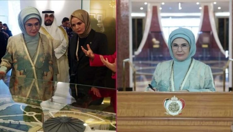 Emine Erdoğan’dan Kuveyt’te ziyaret ettiği Al-Salam Sarayı Müzesi’ne ilişkin paylaşım