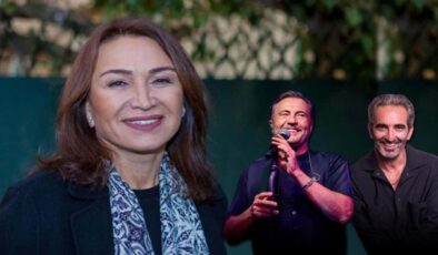 Ercan Saatçi’nin konserinde gergin anlar: Demet Akbağ buz kesti!