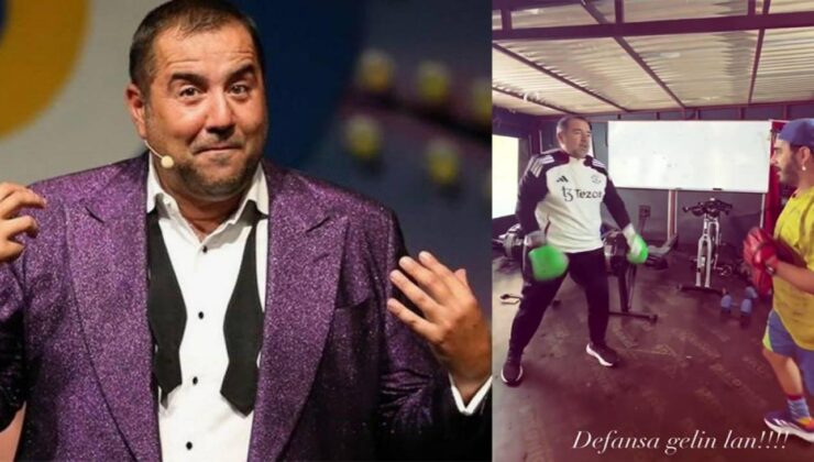 Günden güne eriyen Ata Demirer spor yaptığı anları paylaştı