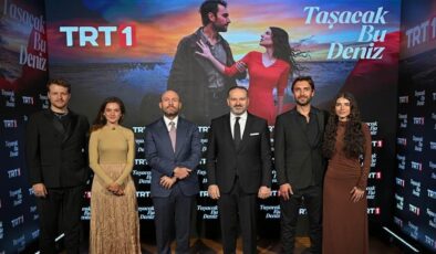 TRT 1’in iddialı dizisi Taşacak Bu Deniz’in galası gerçekleşti