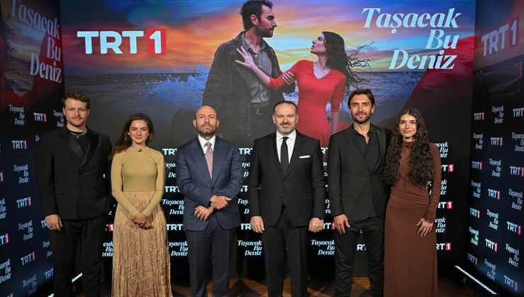 TRT 1’in iddialı dizisi Taşacak Bu Deniz’in galası gerçekleşti
