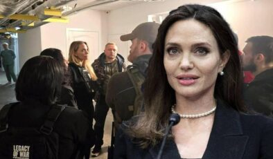 Angelina Jolie’nin Ukrayna ziyaretinde şok olay: Şoförü zorla askere alındı!
