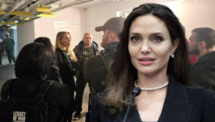 Angelina Jolie’nin Ukrayna ziyaretinde şok olay: Şoförü zorla askere alındı!