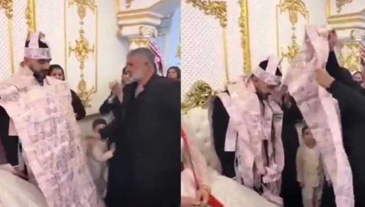 Böyle düğün ne görüldü ne duyuldu: 200 TL’den miğfer ve yelek yapıp damada taktılar
