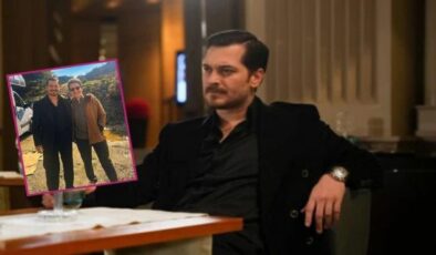 Çağatay Ulusoy’a sette sürpriz ziyaret! Kardeşi Atalay Ulusoy’la pozu gündem oldu