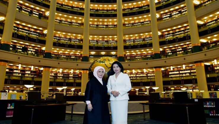 Emine Erdoğan, Güney Kore Devlet Başkanı’nın eşi Kim Hea Kyung ile bir araya geldi